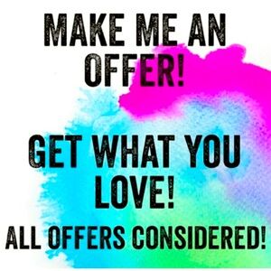 All offers considered!